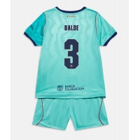 Barcelona Alejandro Balde #3 Tredje Tröja Barn 2026-27 Kortärmad (+ Korta byxor)